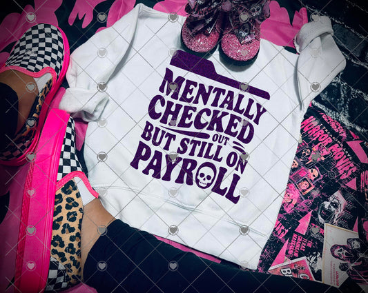 Mentally checked out but still on payroll
