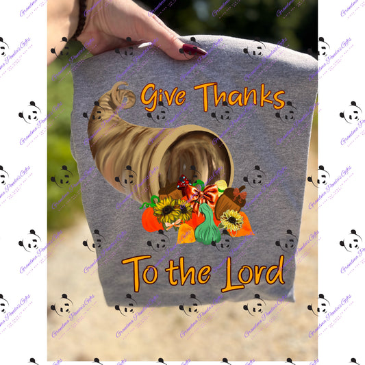 Give thanks to the Lord