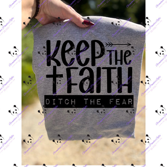 Keep the faith, ditch the fear