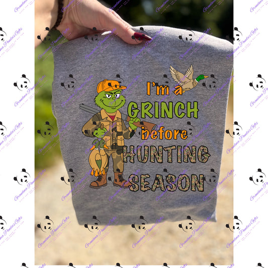 I’m a before hunting season