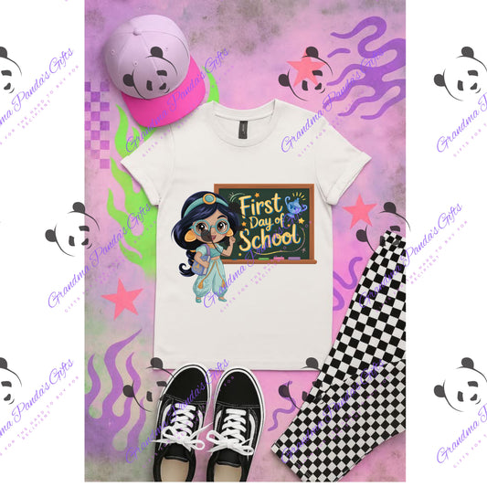 Princess First day of school 4