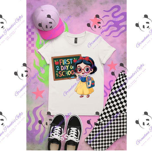 Princess First day of school 2