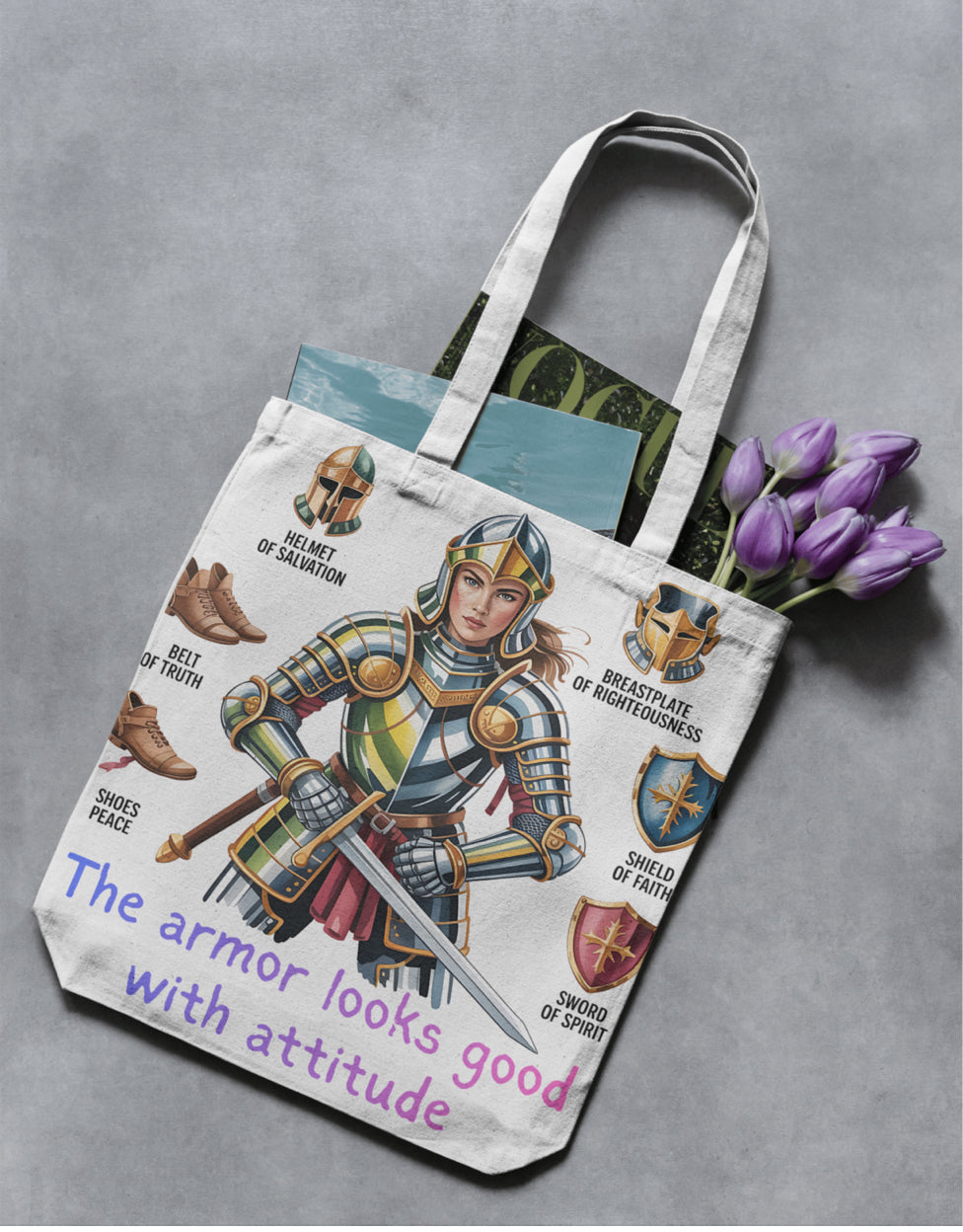 Armor (female) tote