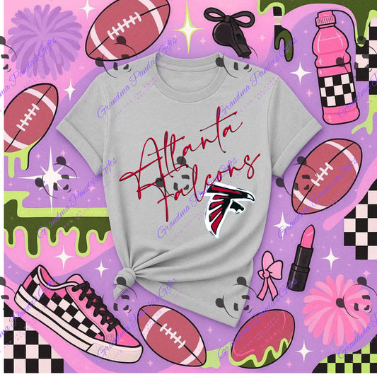 Atlantic Falcons cursive