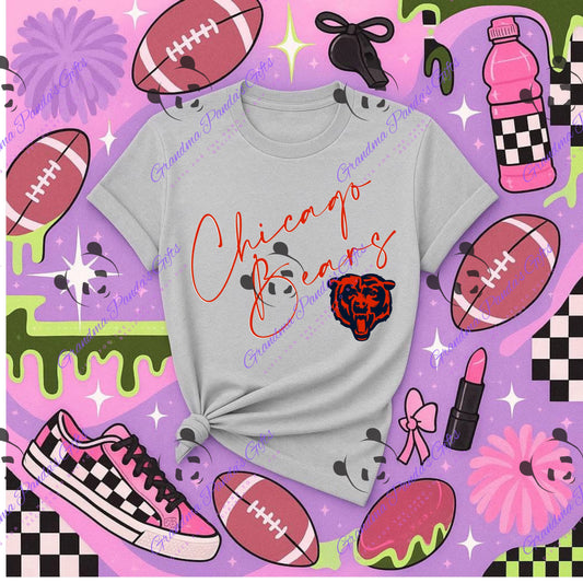 Chicago Bears cursive