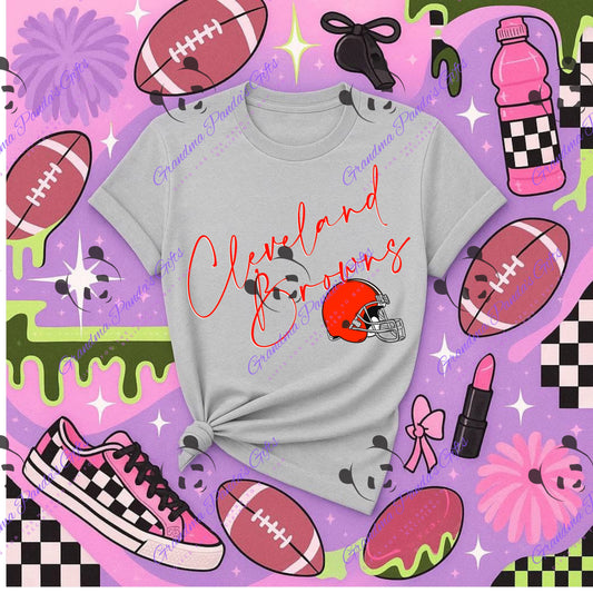 Cleveland Browns cursive