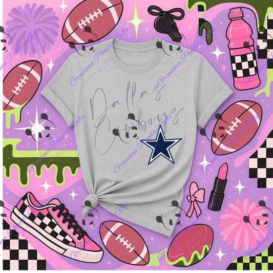 Dallas Cowboys cursive