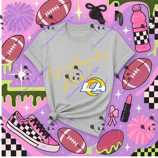 Los Angeles Chargers cursive