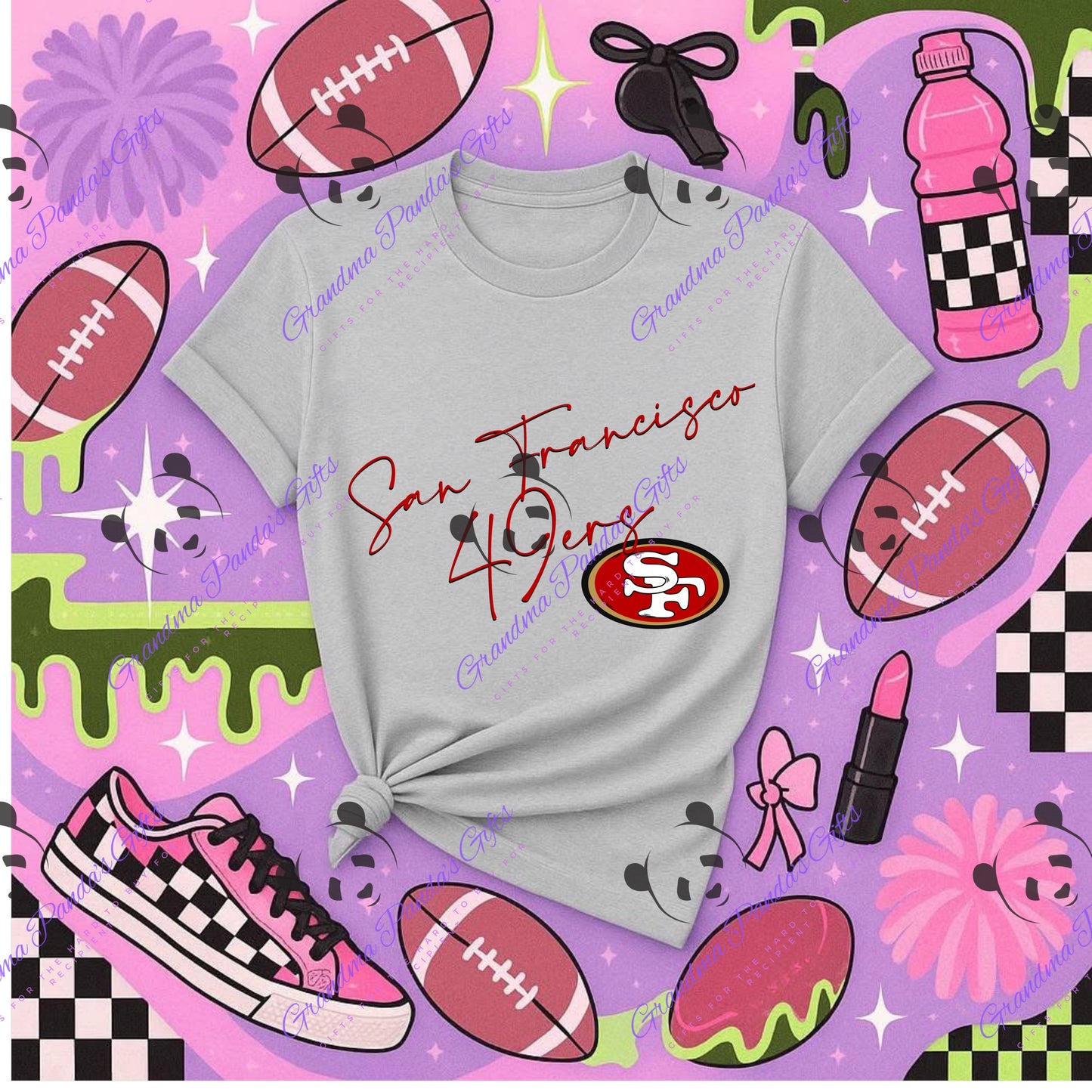 San Francisco 49s cursive