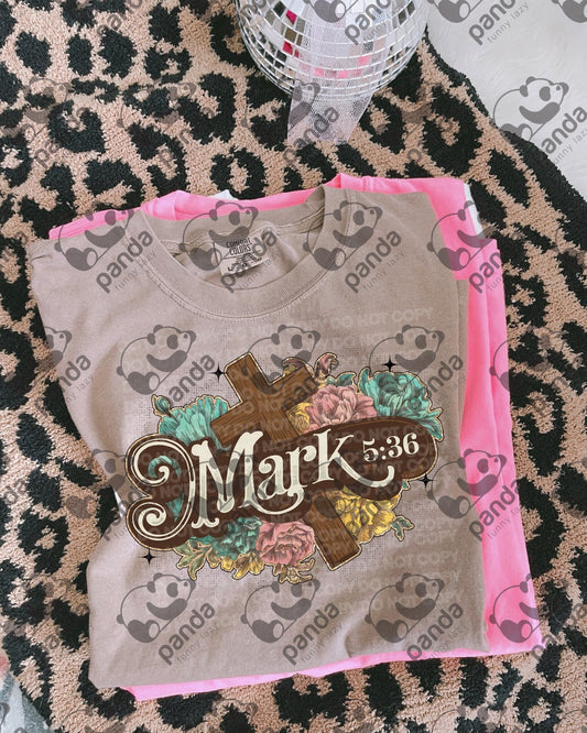 Mark 5:36