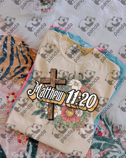 Matthew 11:20