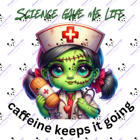 Science gave me life (girl)