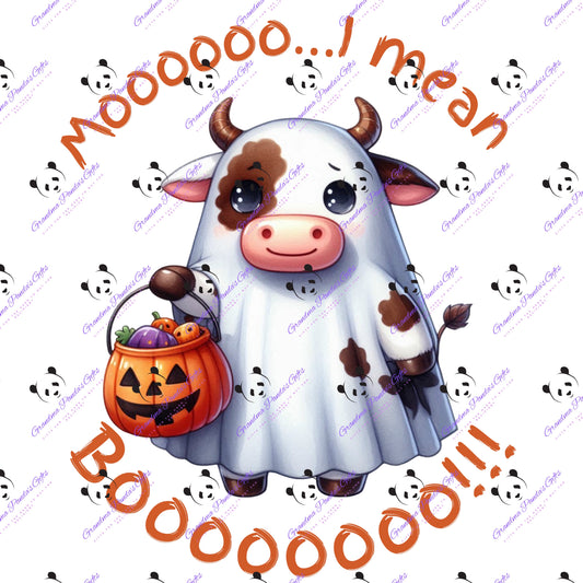 Moo I mean boo