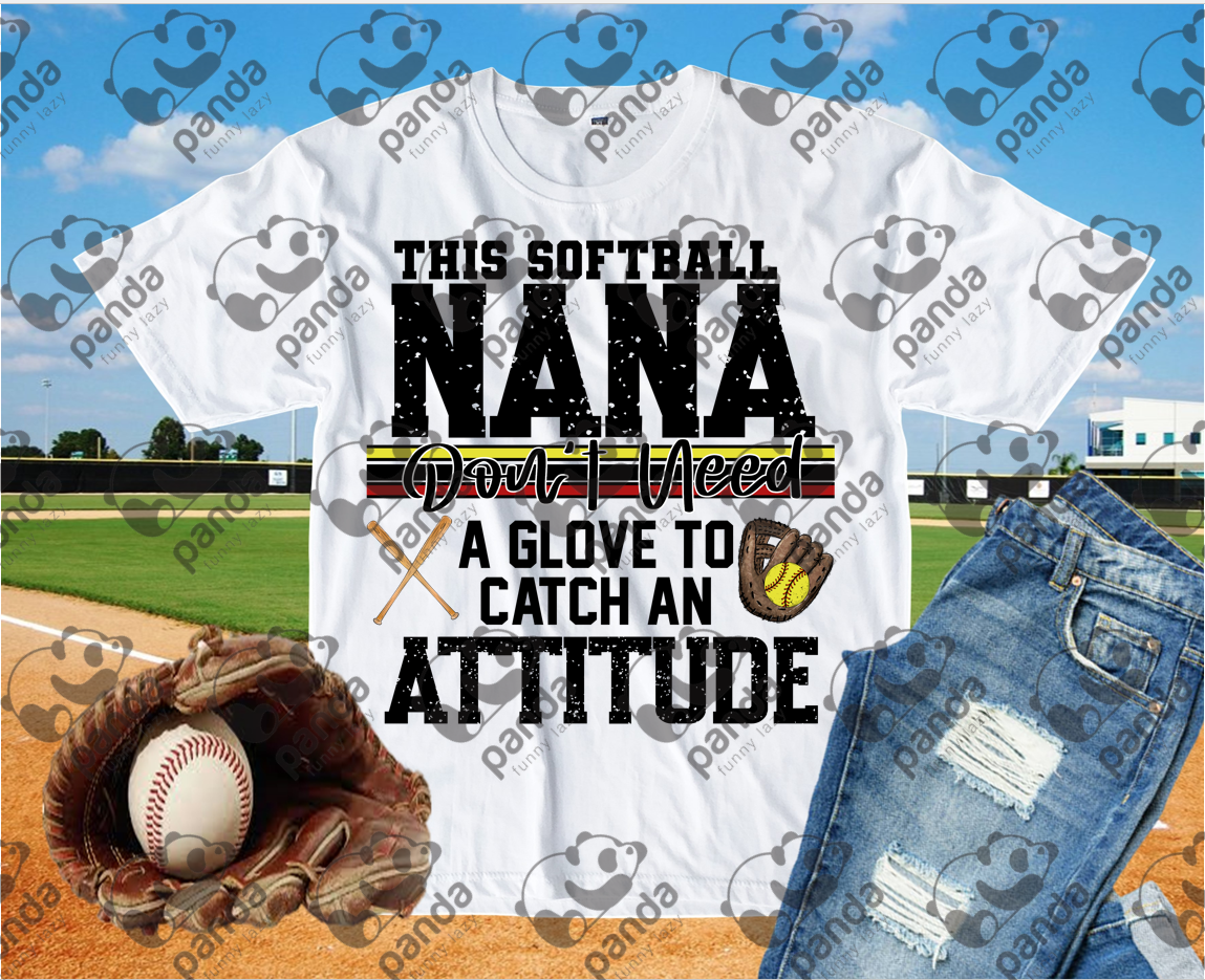 This softball nana don't need a glove to catch an attitude 2