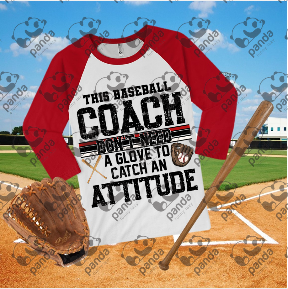 This baseball coach don't need a glove to catch an attitude