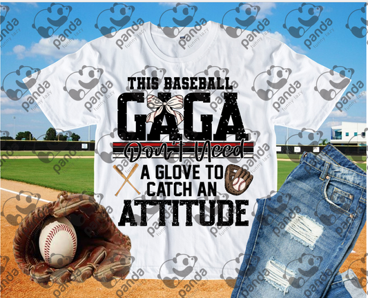 This baseball gaga don't need a glove to catch an attitude 2