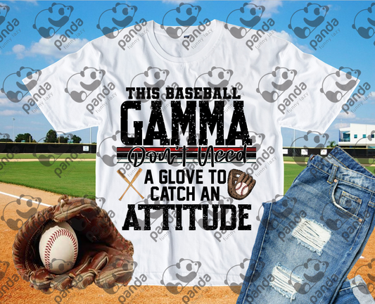 This baseball gamma don't need a glove to catch an attitude
