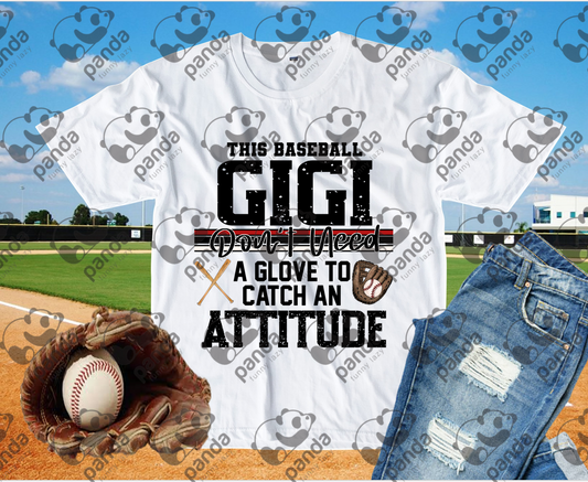 This baseball gigi don't need a glove to catch an attitude