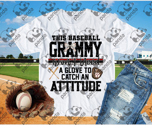 This baseball grammy don't need a glove to catch an attitude