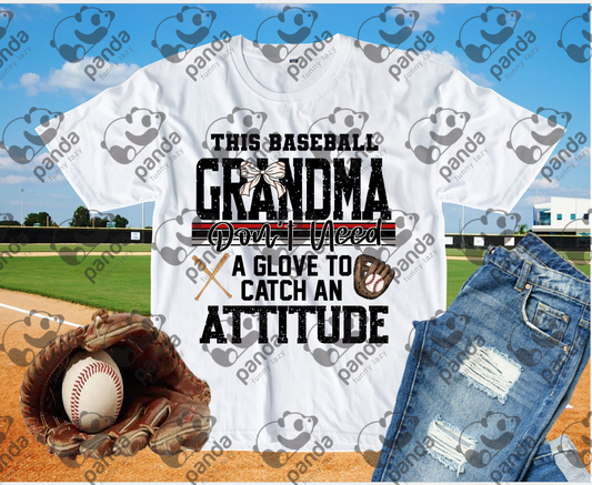 This baseball grandma don't need a glove to catch an attitude