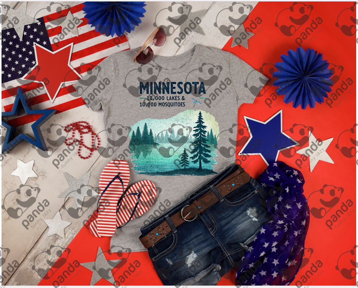 Minnesota - 10,000 lakes and 10,000 mosquitoes
