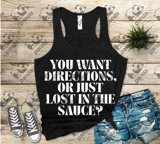 You want directions or just lost in the sauce?