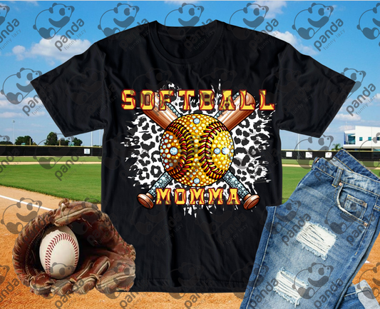 Softball momma