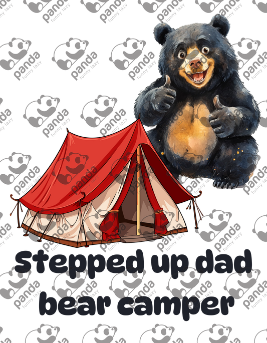 Stepped up dad bear camper
