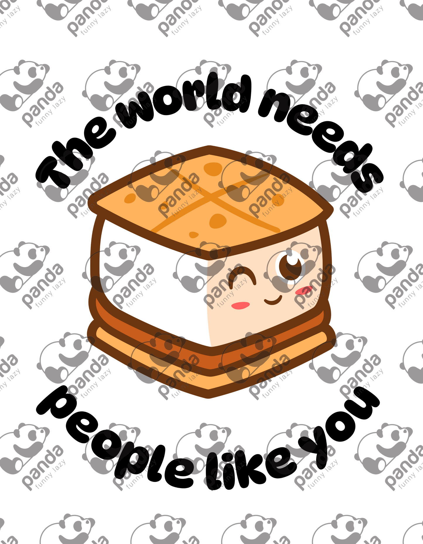 The world needs smore people like you