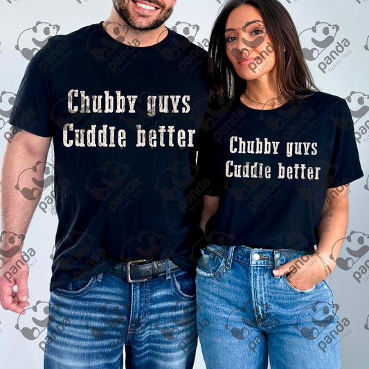 Chubby guys cuddle better