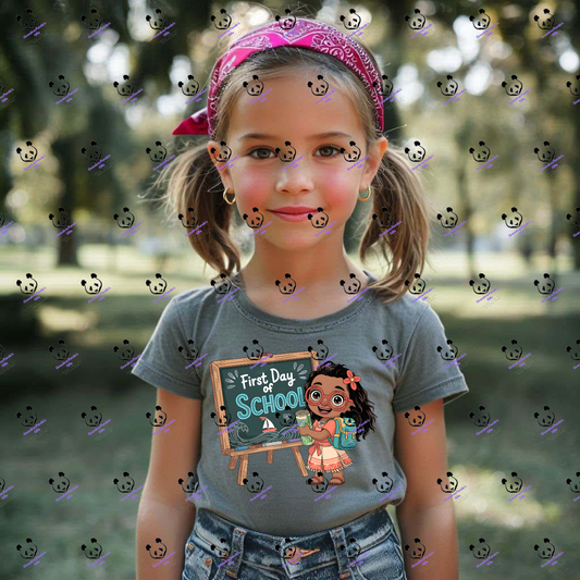 First day of school - Moana