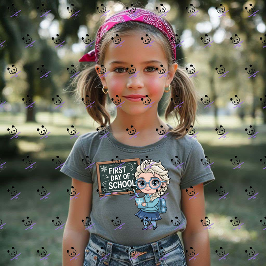 First day of school - Elsa