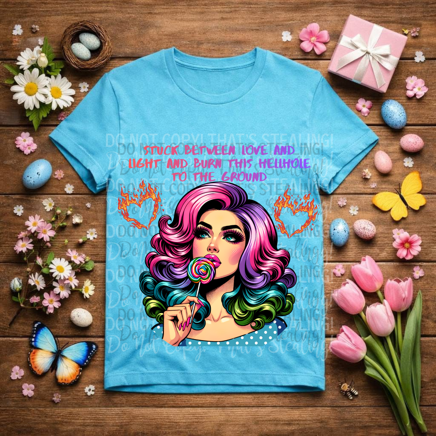 Stuck between love and light…2