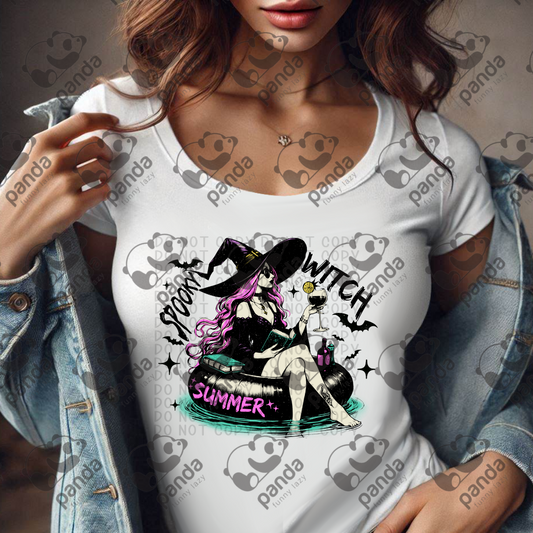 Spooky witch summer